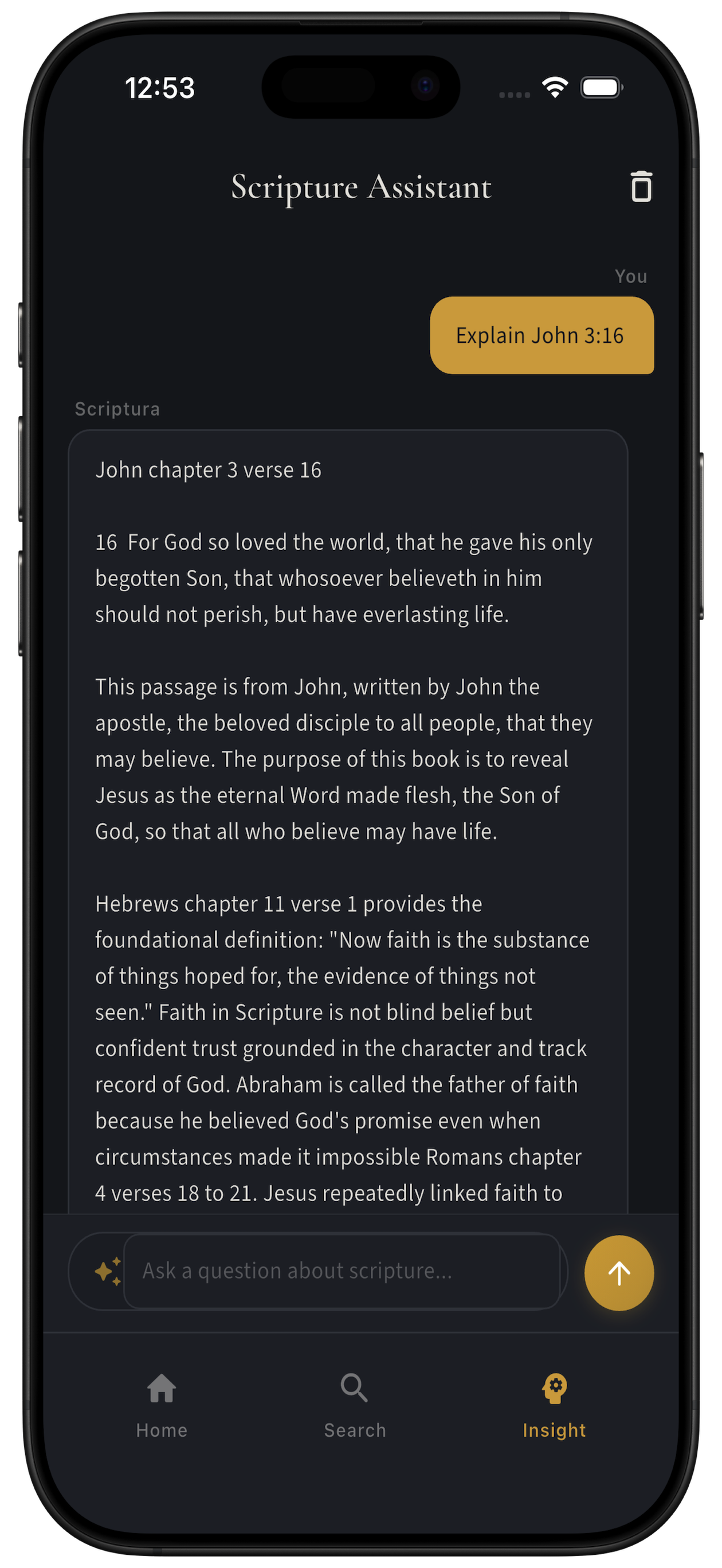 Scriptura Scripture Assistant